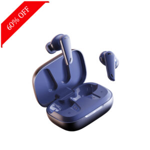Fuji Earbuds w/ 70H Battery, 24-Bit Spatial Sound, Dual Pairing, 13mm Drivers Bluetooth  (Royal Blue, True Wireless)