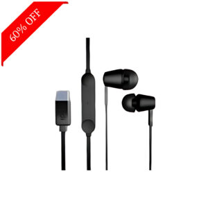 Fuji Wired Earphone with Type-C Jack, Fuji Signature Sound, In-built Mic, Integrated Controls