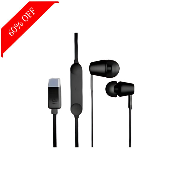Fuji Wired Earphone with Type-C Jack, Fuji Signature Sound, In-built Mic, Integrated Controls
