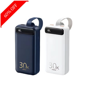 Fuji apid Charge 30000 mAh Power Bank - 2 Power Output Port